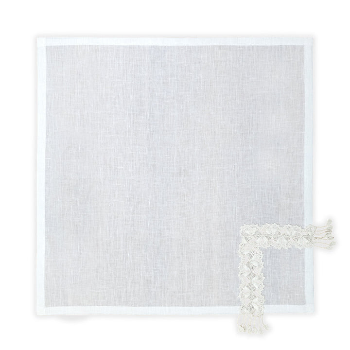 Hand Crochet Napkins, Set of 4