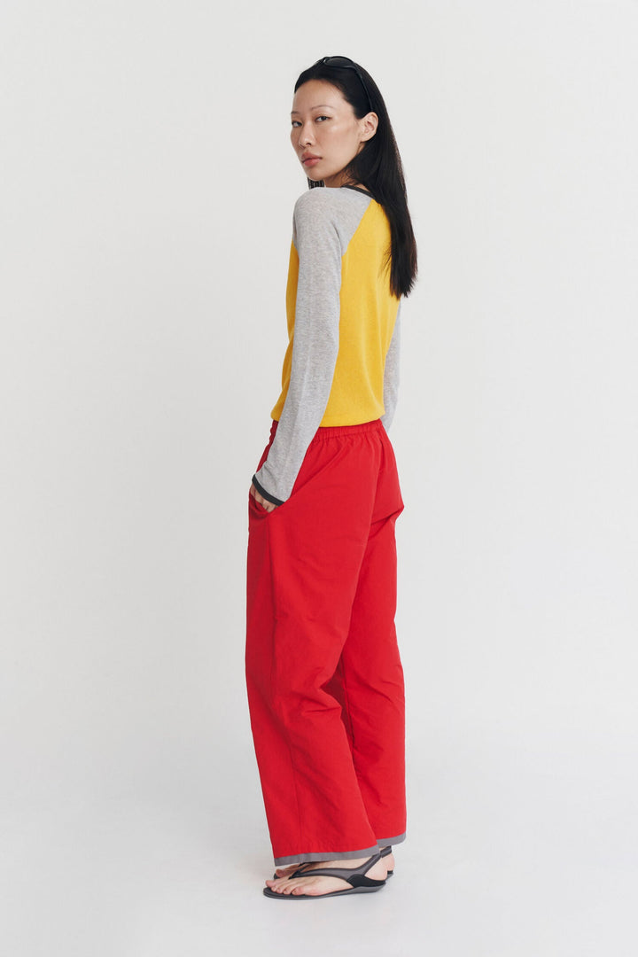 Mirinae Raglan Knit Top Maracuja Multi