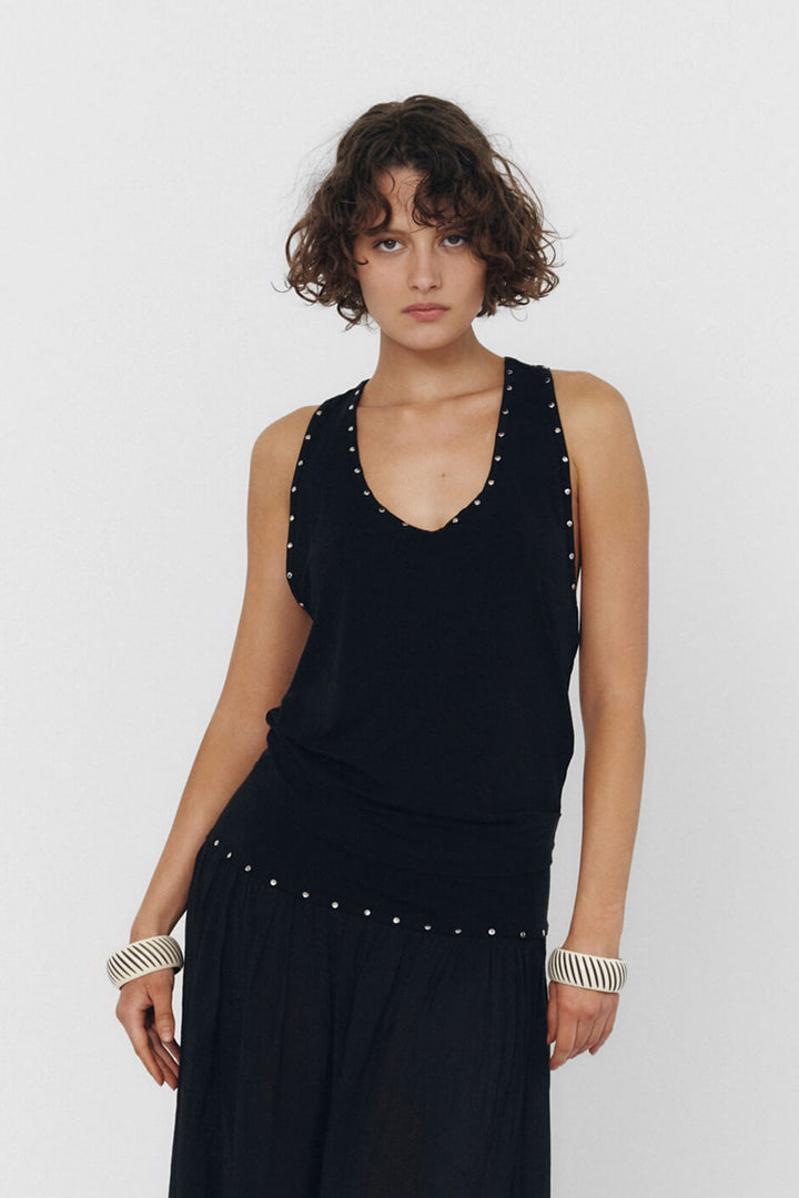 Yuan Tank Top Black