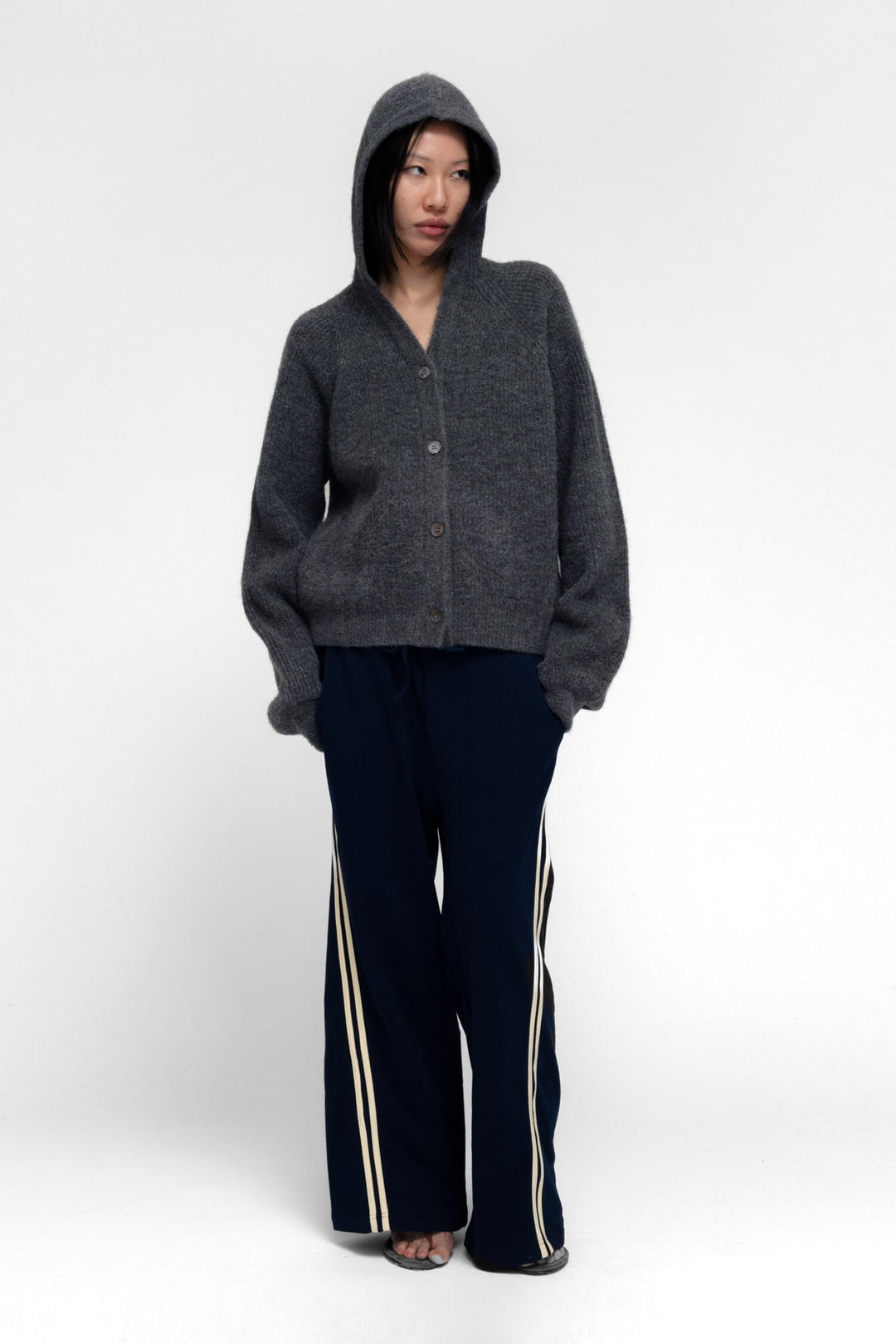 Rael Cardigan Heather Gray