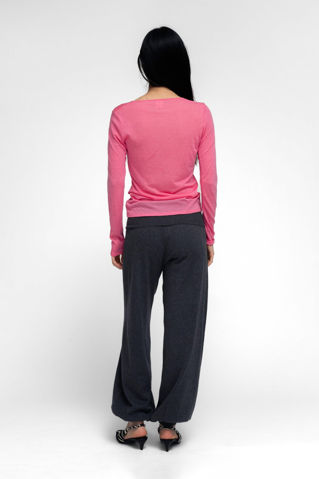 Haram Henley Top Pink