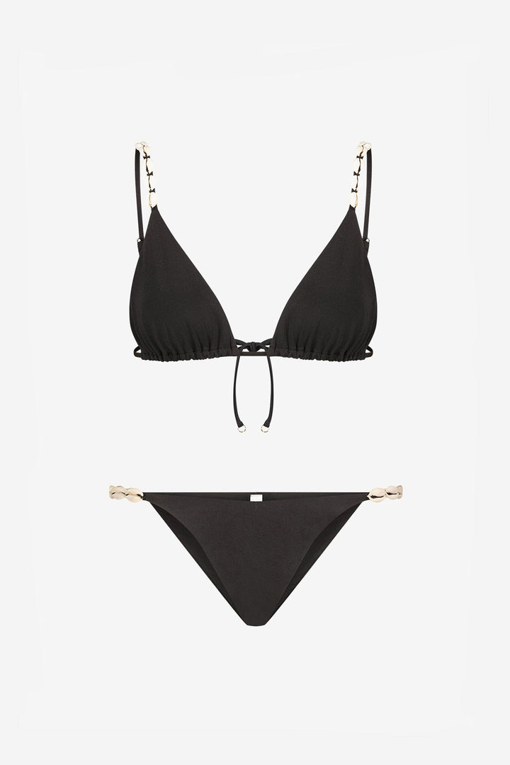 Cowries Bikini in Black