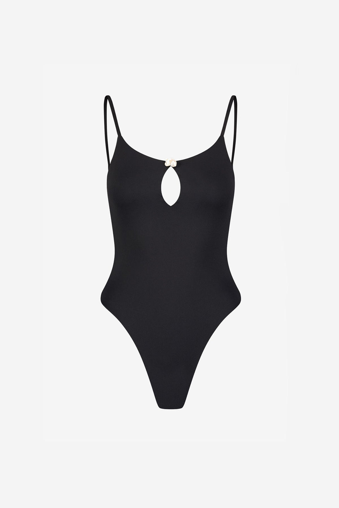 Pearl One-Piece in Black