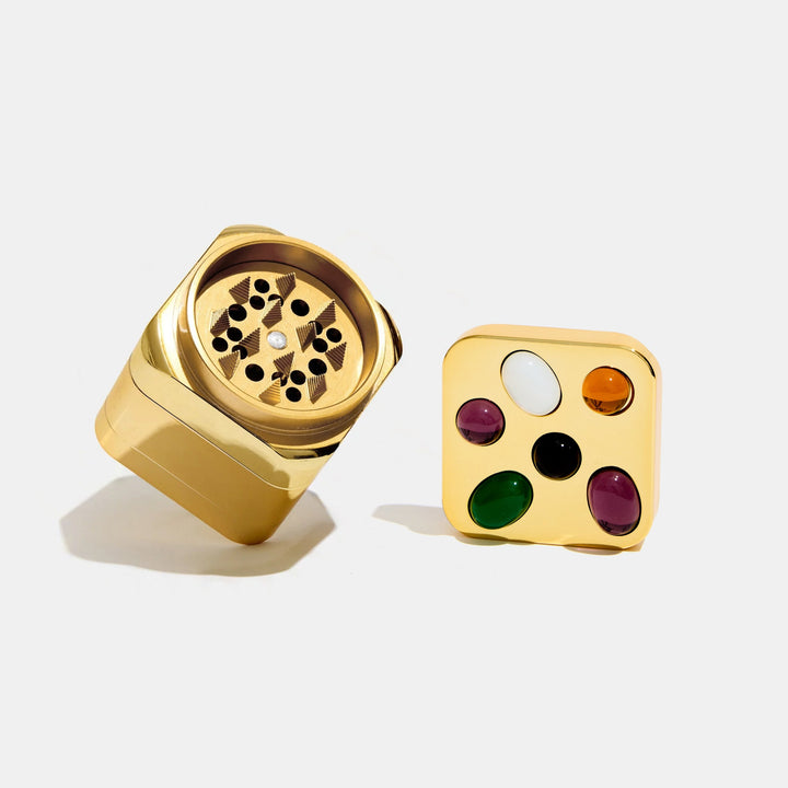Gemstoned Grinder Gold