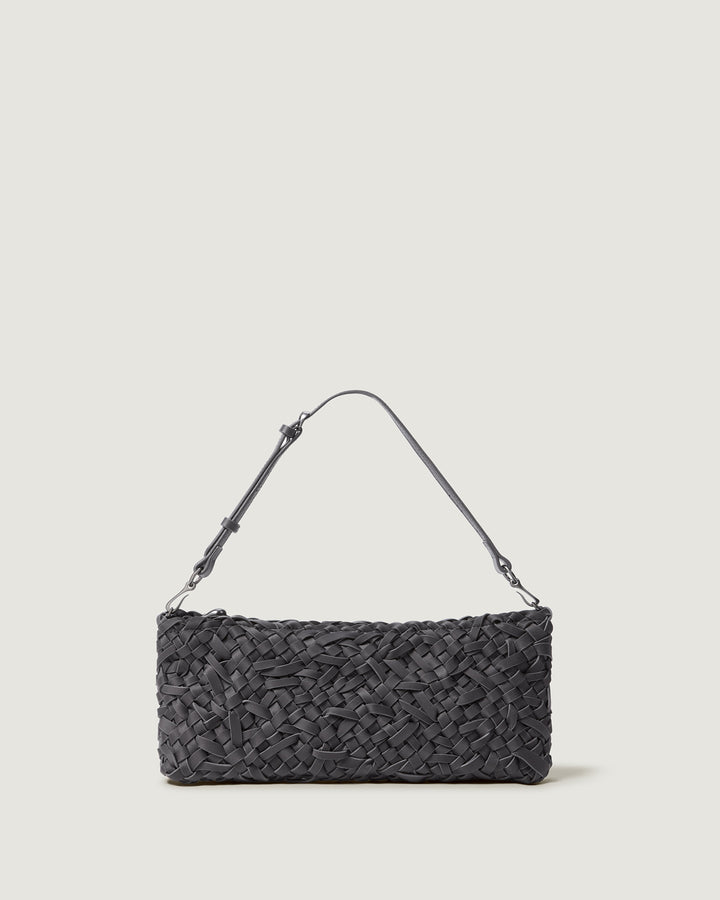 Gala Clutch Nest Weave Ash