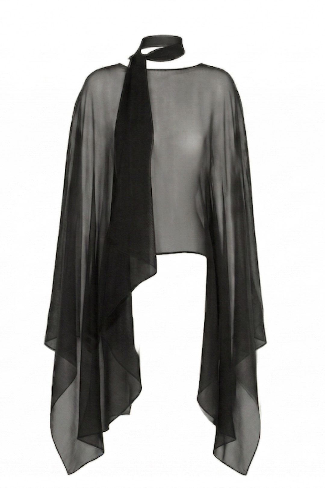 Silk Smoke Caftan Onyx