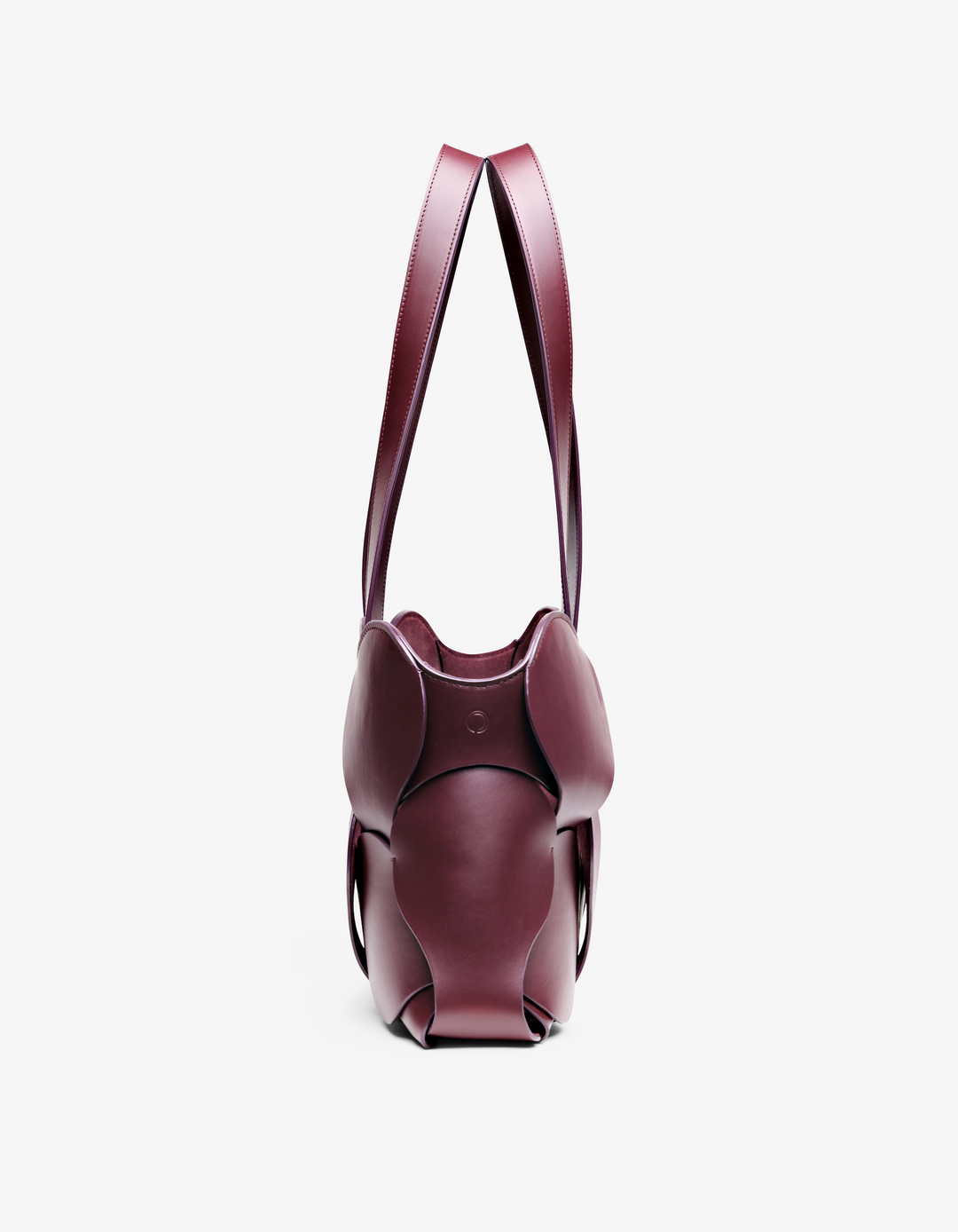 Gigi Leather Tote Oxblood