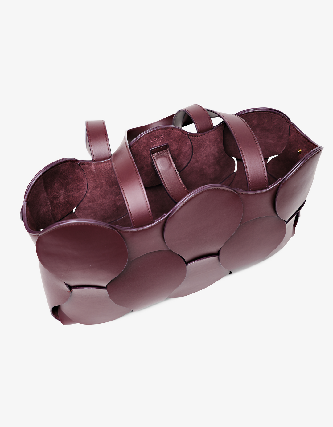 Gigi Leather Tote Oxblood