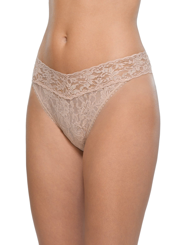 3 Pack Signature Lace® Original Rise Thongs Chai