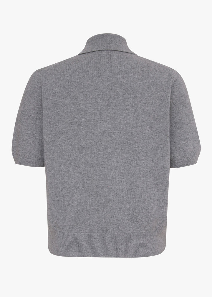 Dakota Cashmere Shirt Stone