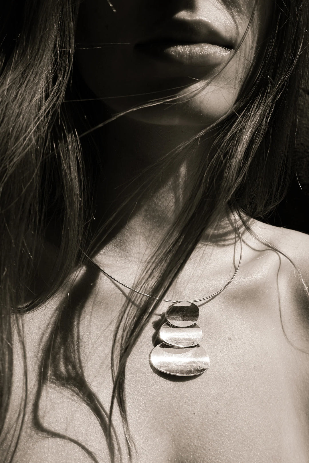 Silver Scale Pendant