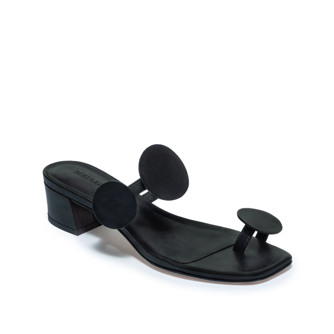 Jupiter Moon Low Heel Sandal Black