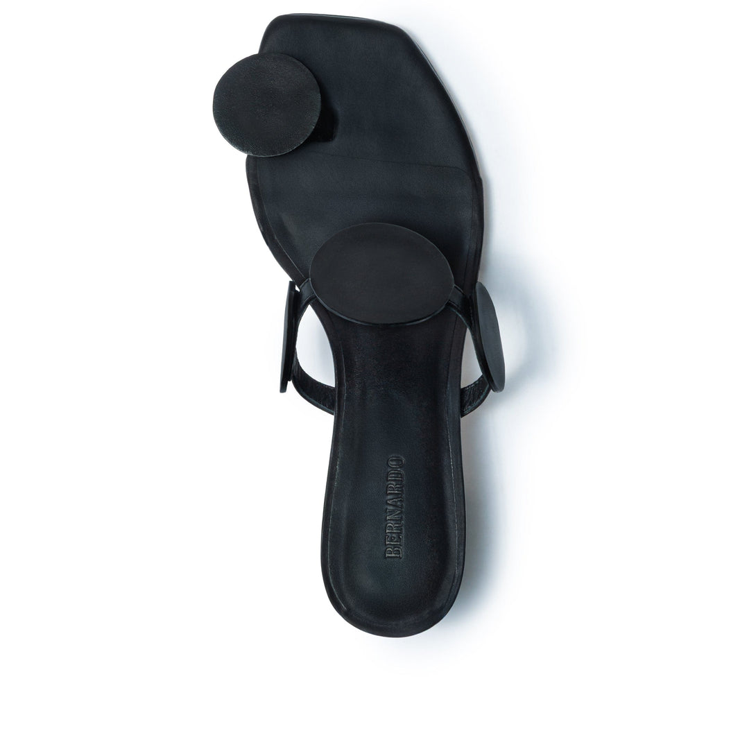 Jupiter Moon Low Heel Sandal Black