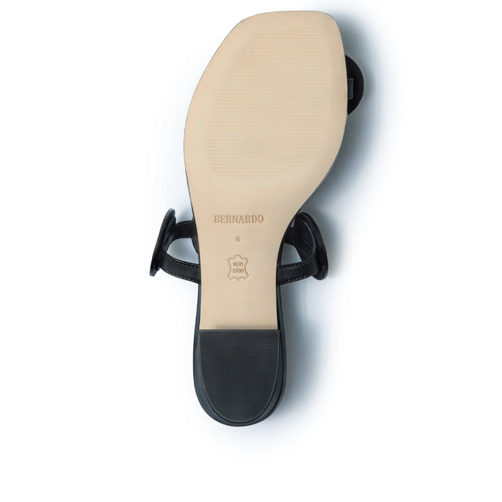 Jupiter Moon Low Heel Sandal Black