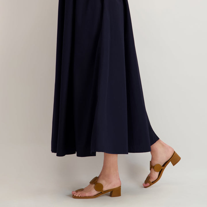 Jupiter Moon Low Heel Sandal Red