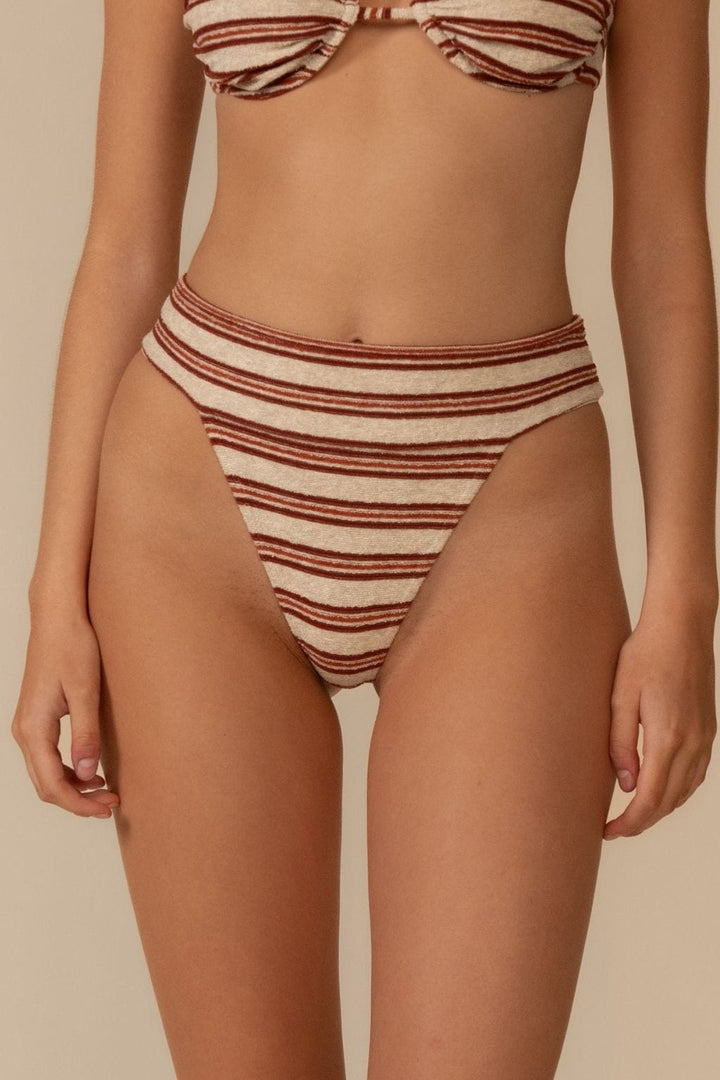 Tamarindo Bikini Bottom Joan Stripe