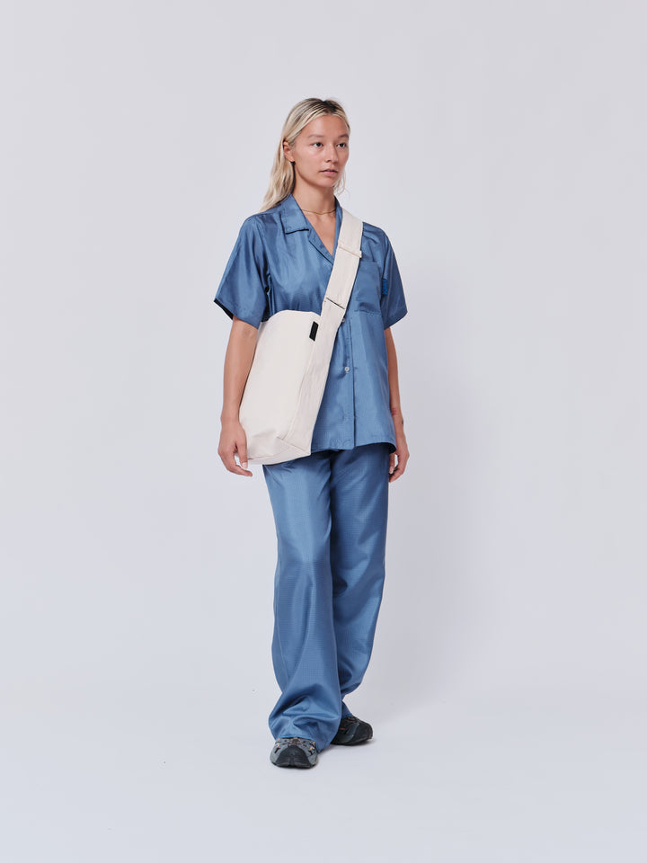 Crossbody Midi Bucket Natural Cotton