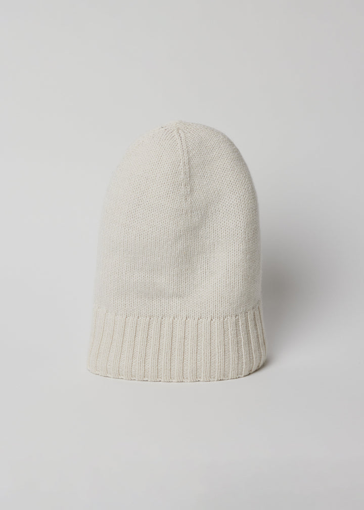 Classic Cashmere Slouchy Beanie Ivory