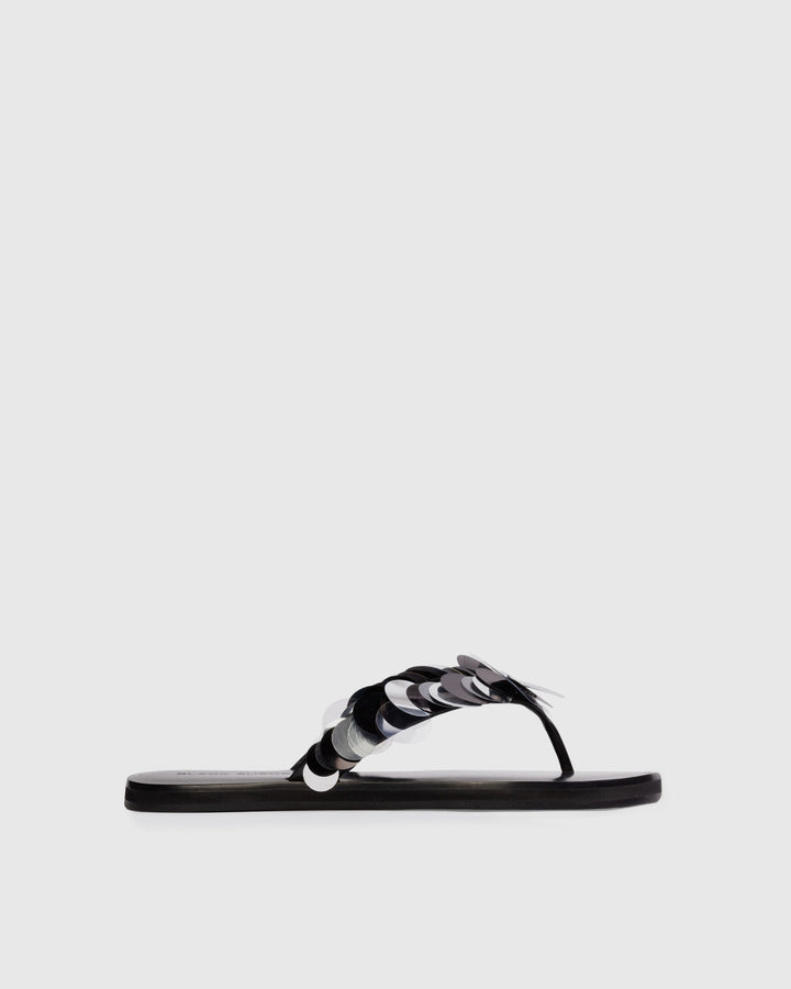 Glw Flip Flop Pailletes Sandal Black