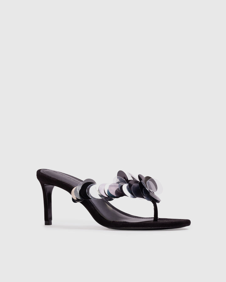 Glw 70 Pailettes Mule Black