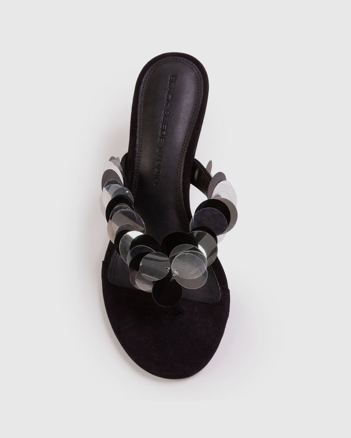 Glw 70 Pailettes Mule Black