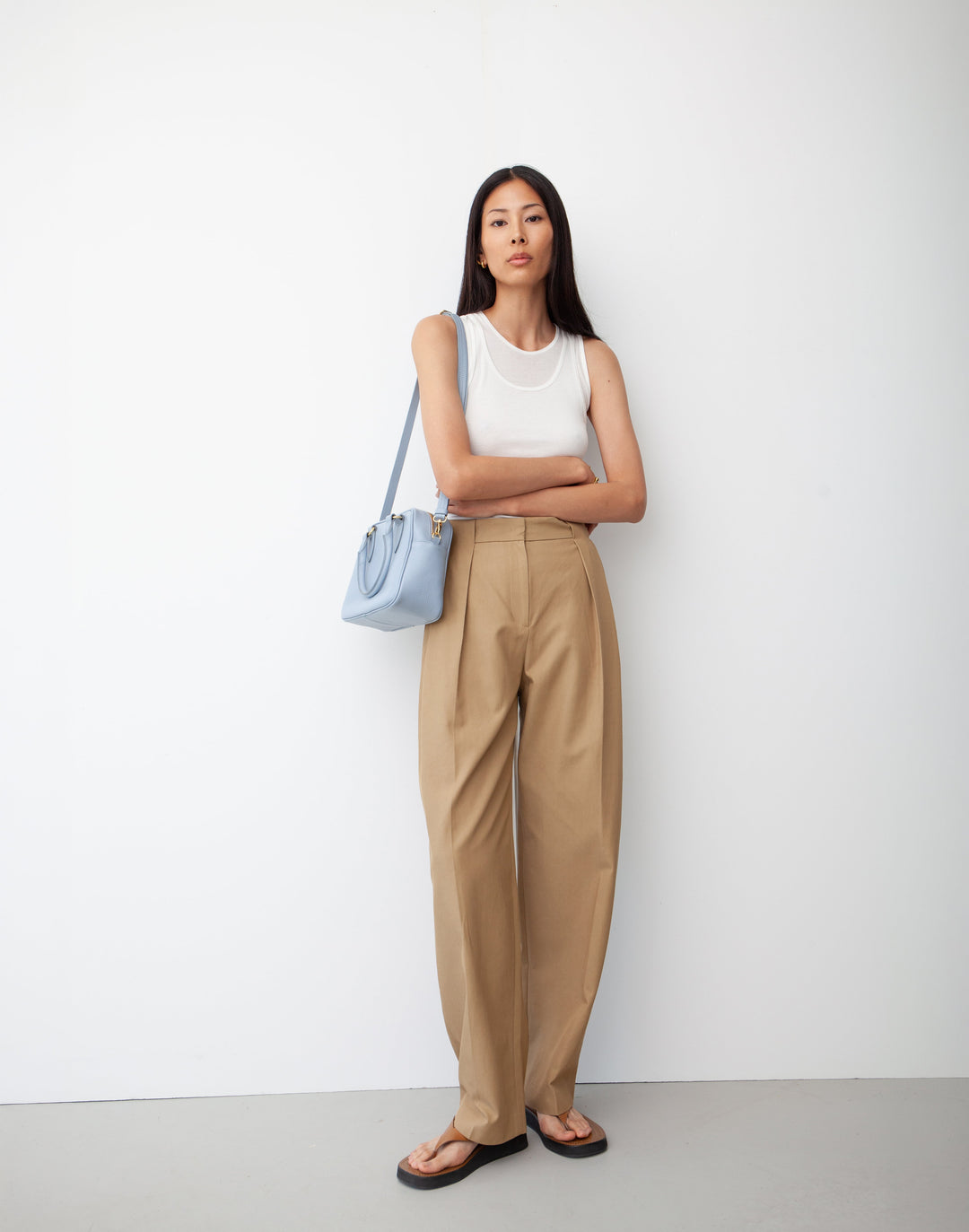 La Corsa Leather Bowling Bag