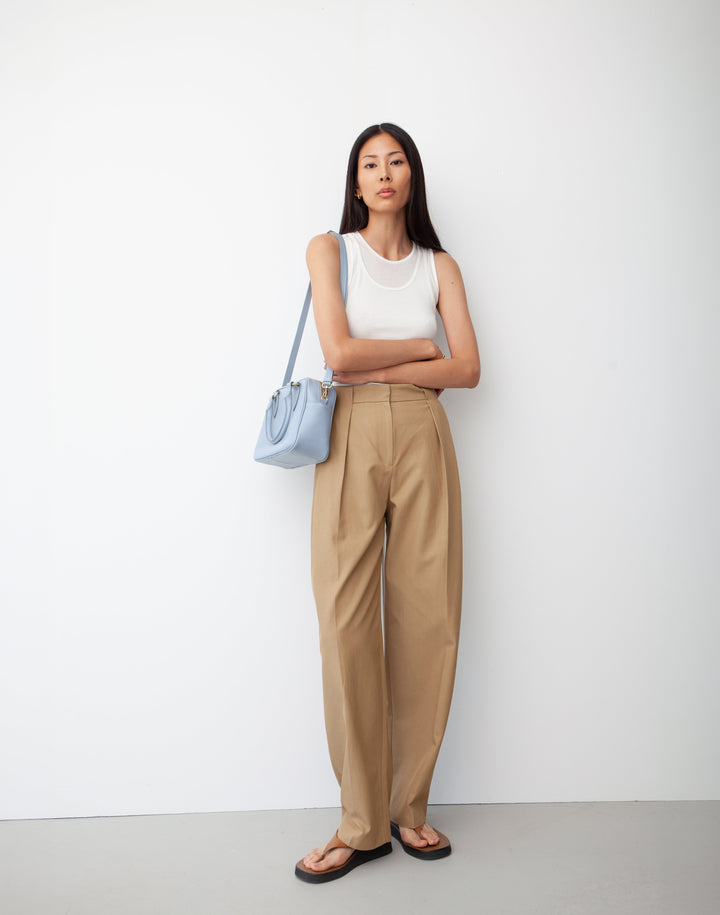 La Corsa Leather Bowling Bag