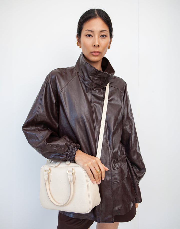 La Corsa Leather Bowling Bag