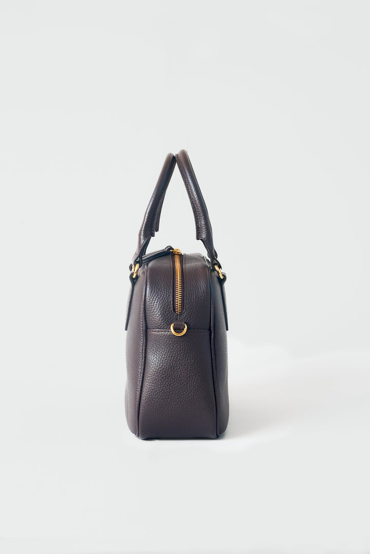 La Corsa Leather Bowling Bag
