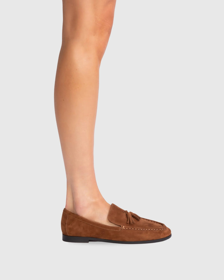 Finn Loafers Tobacco Suede