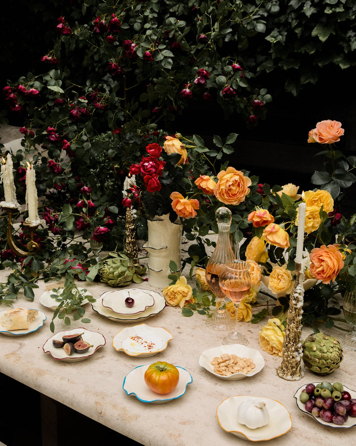 Confete Ribbon Canapé Plates