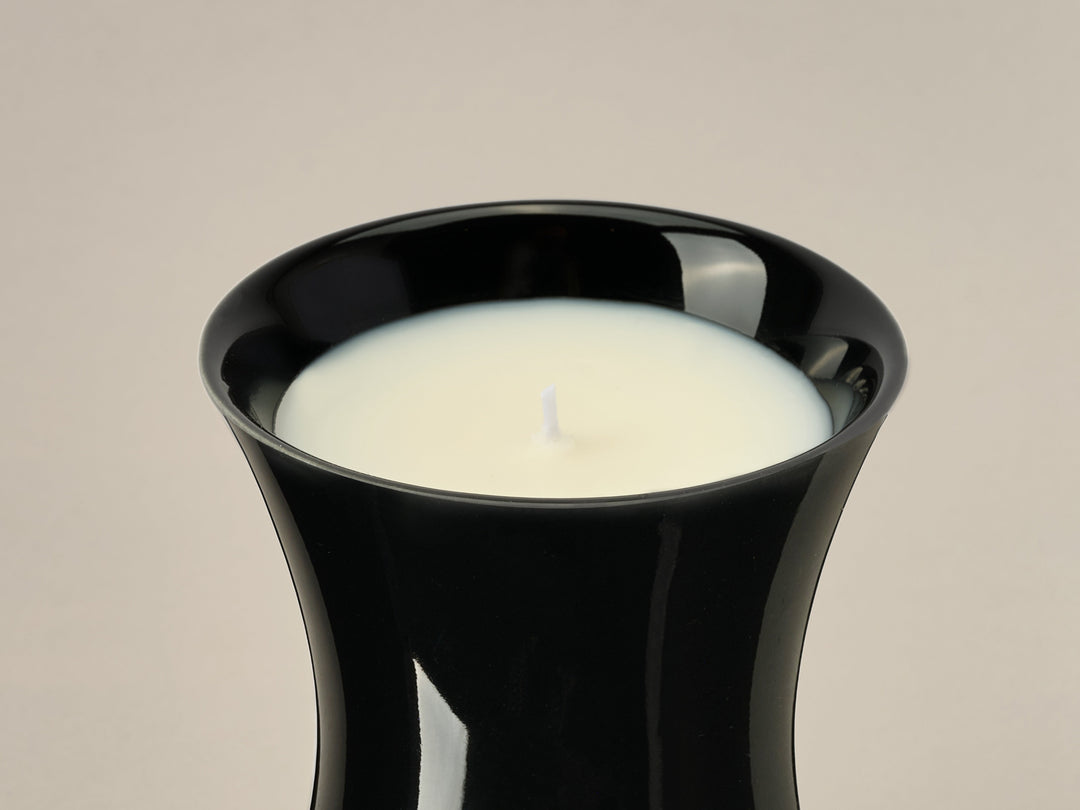 Lacquered Rose Candle