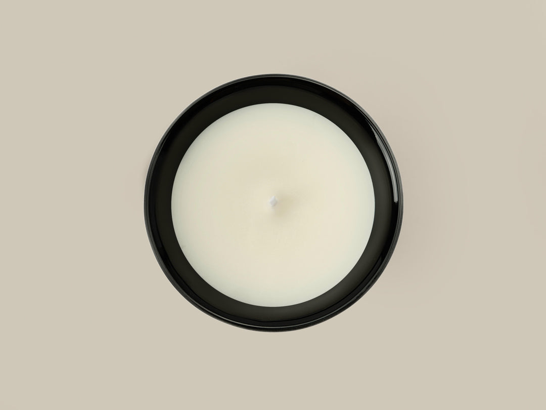 Lacquered Rose Candle