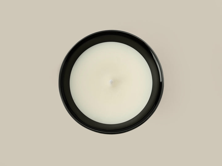 Lacquered Rose Candle