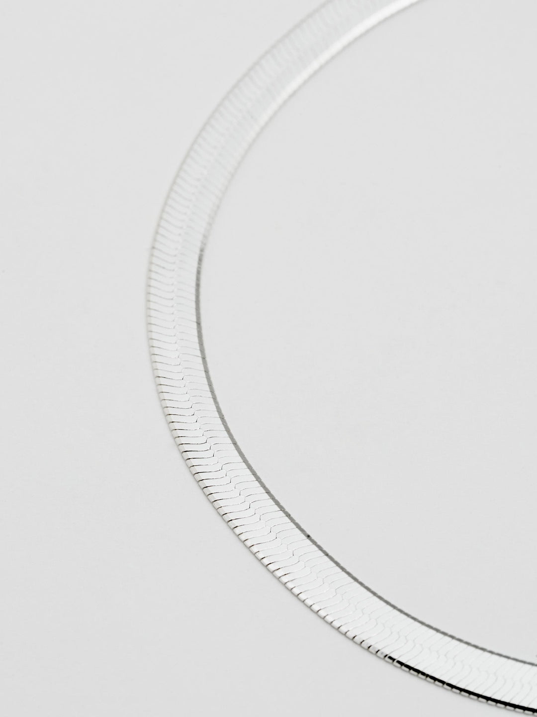 Sterling Silver Herringbone Bracelet
