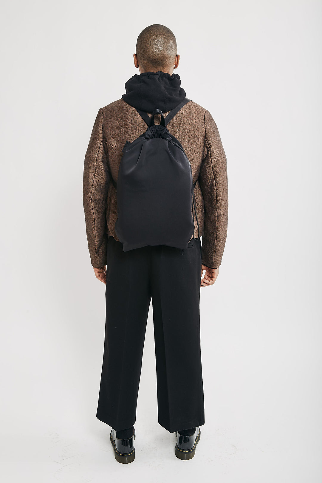 Nylon Large Drawstring Backpack