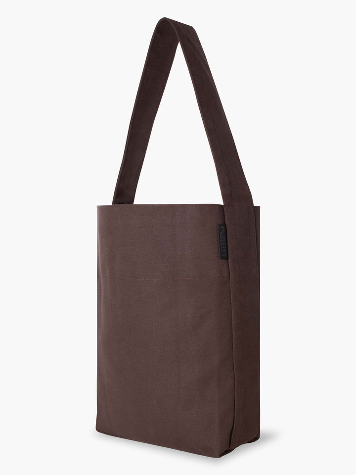 Midi Bucket Shoulder Bag Bourbon