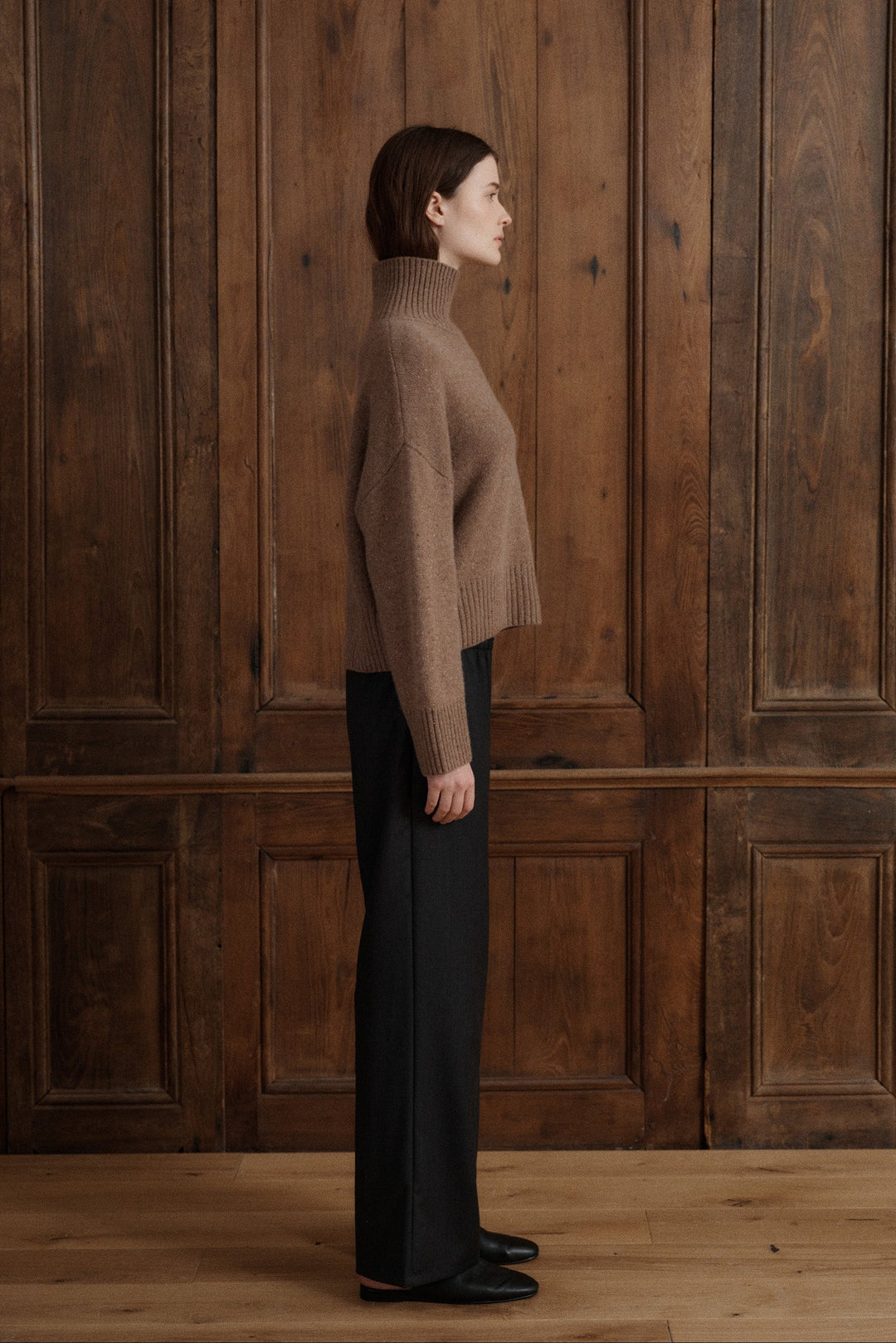Maja Turtleneck Cashmere Sweater