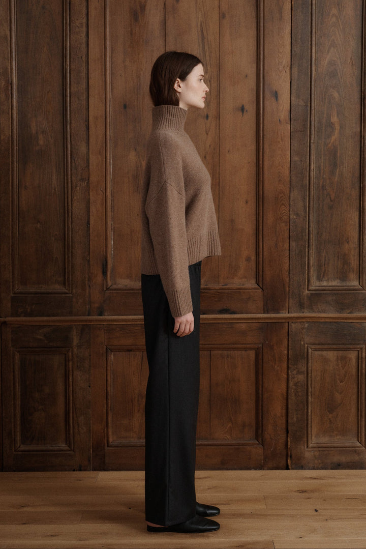 Maja Turtleneck Cashmere Sweater
