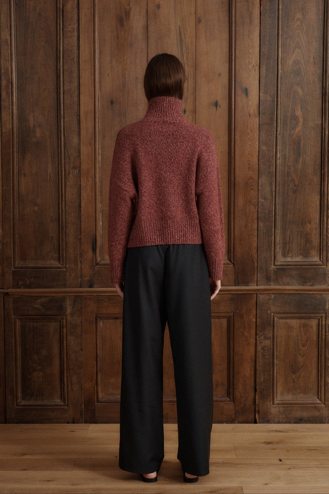 Maja Turtleneck Cashmere Sweater
