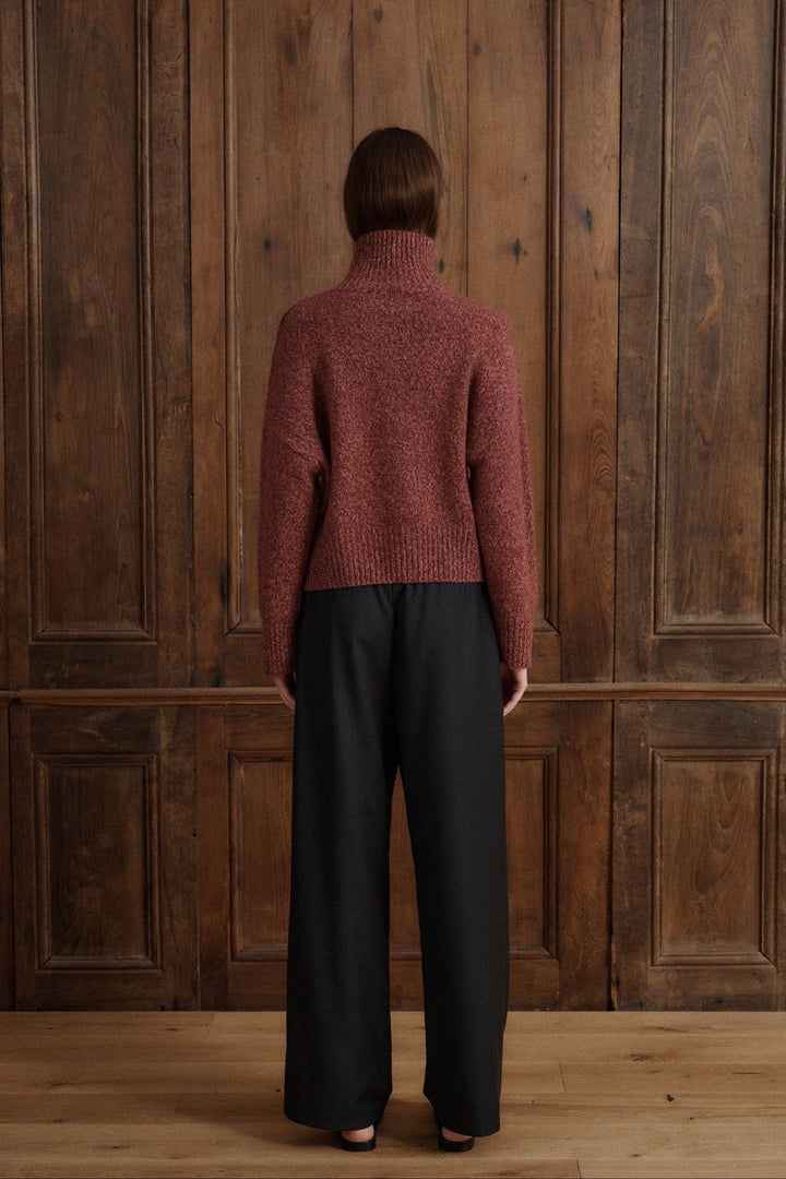 Maja Turtleneck Cashmere Sweater