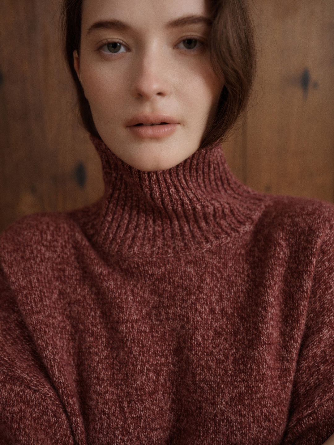 Maja Turtleneck Cashmere Sweater