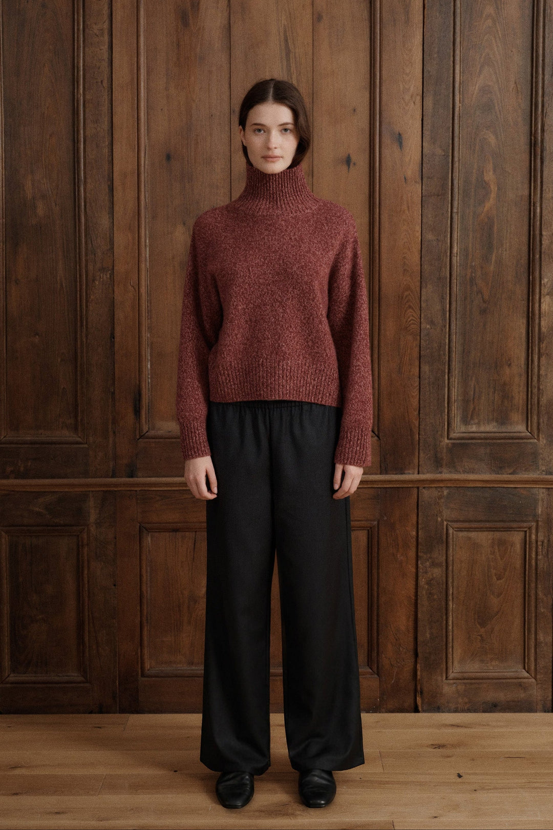 Maja Turtleneck Cashmere Sweater