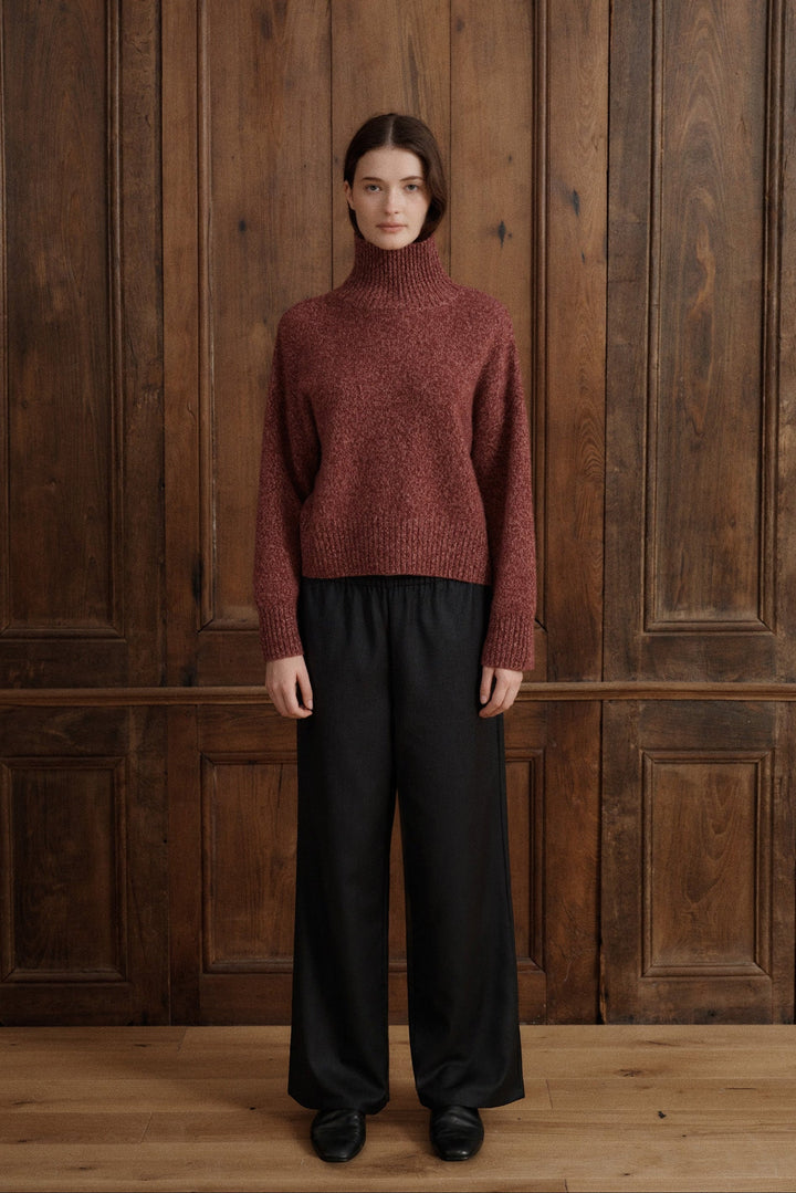 Maja Turtleneck Cashmere Sweater