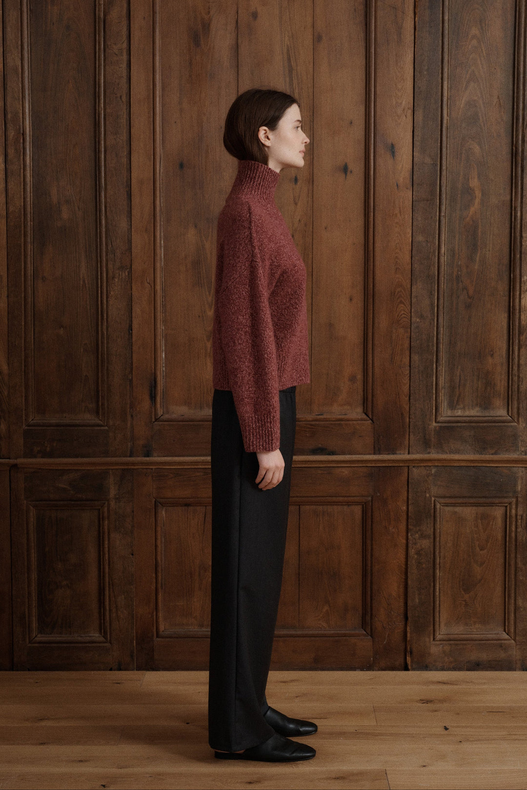 Maja Turtleneck Cashmere Sweater