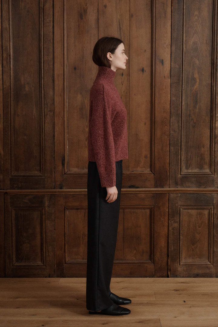 Maja Turtleneck Cashmere Sweater