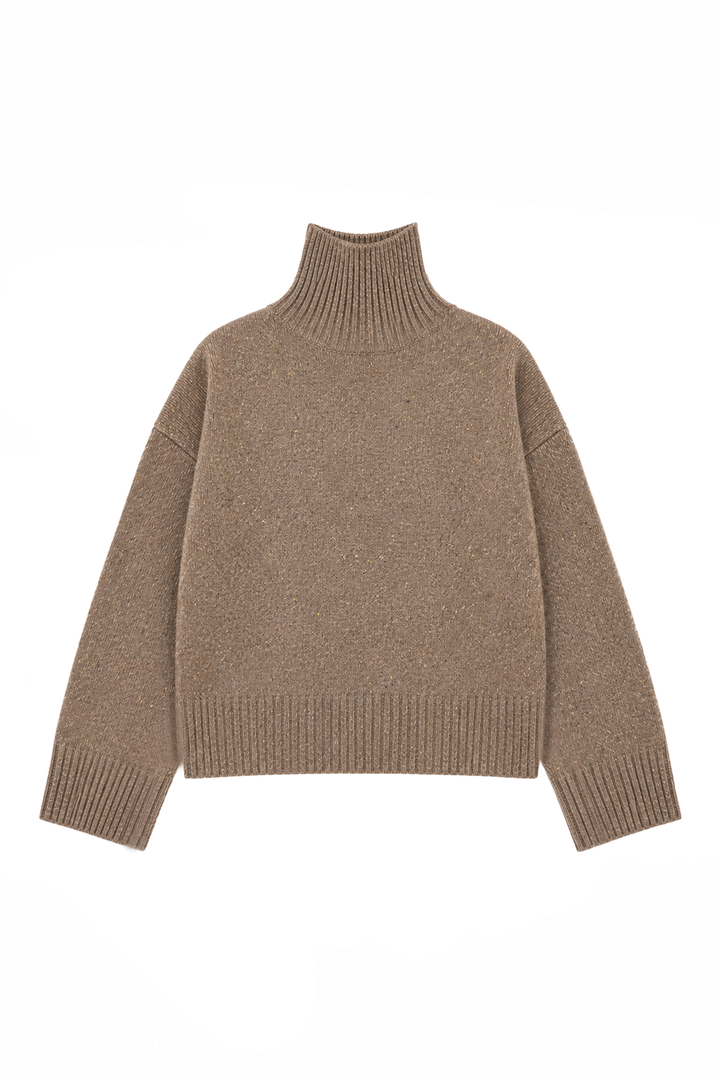 Maja Turtleneck Cashmere Sweater