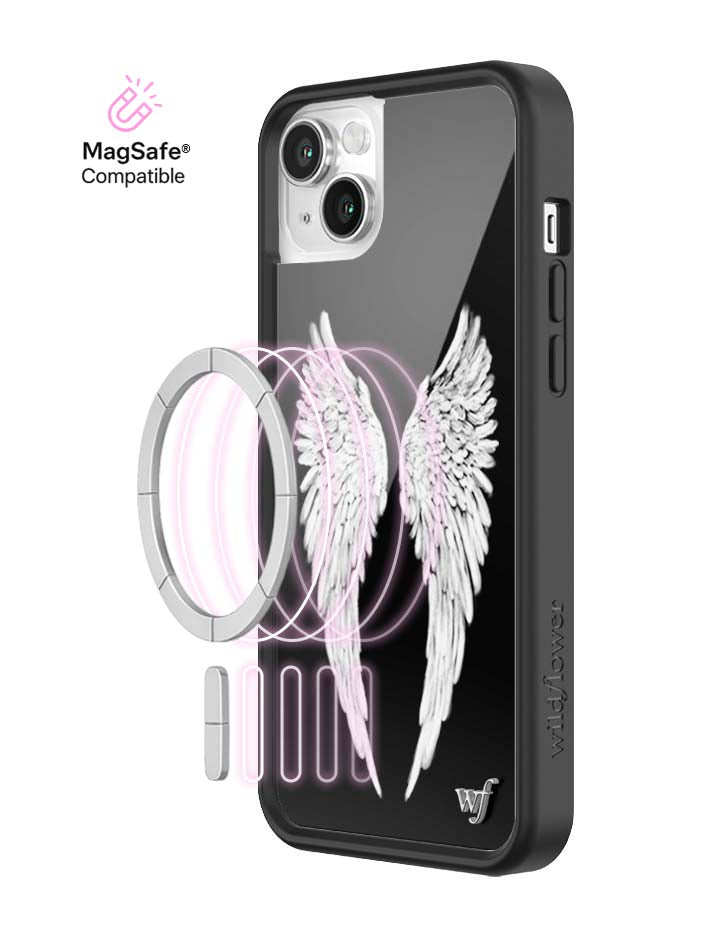 Angel Baby Black iPhone Case