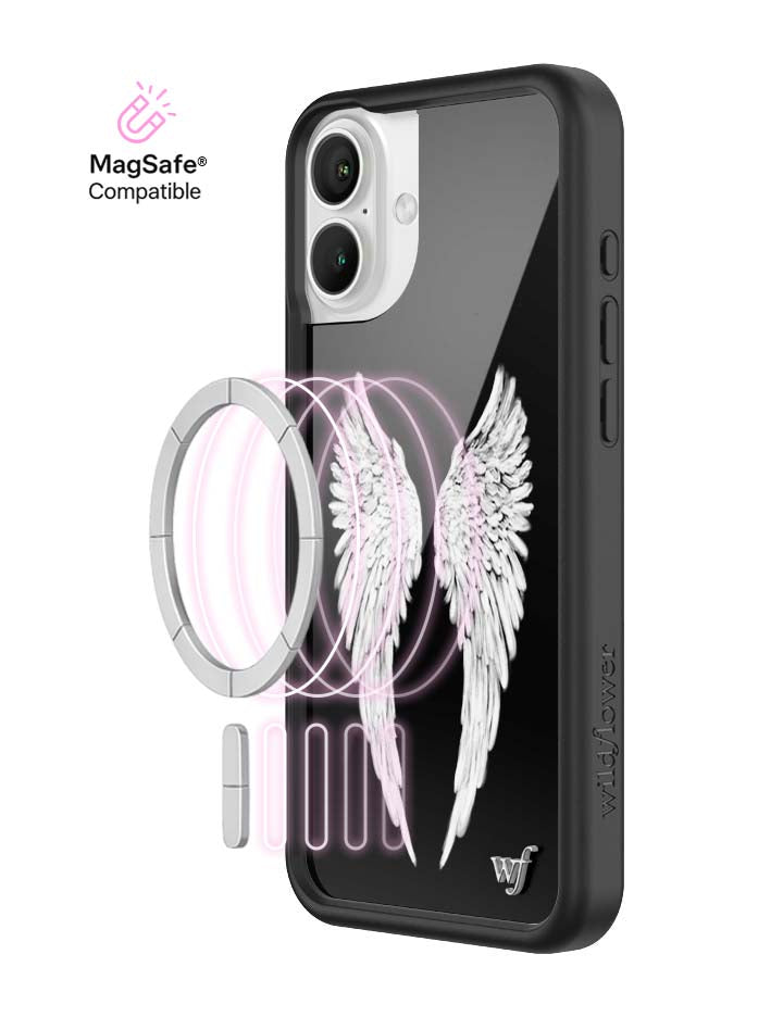 Angel Baby Black iPhone Case