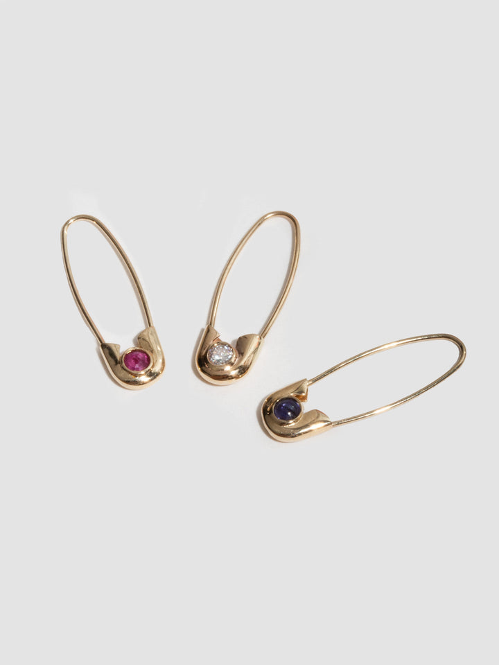 Cirque Safety Pin Earring